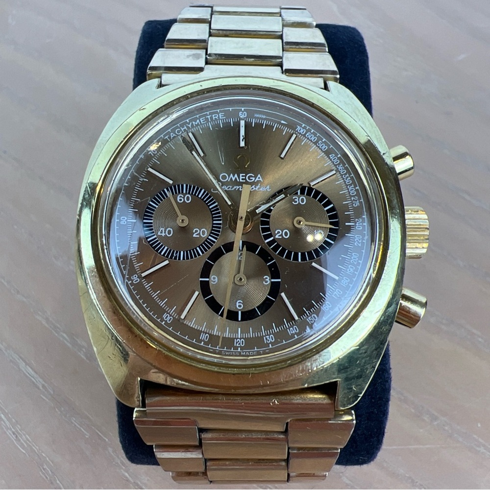 Vintage Omega Seamaster Gold men’s watch
